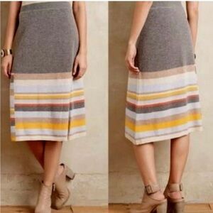Anthropologie wool skirt